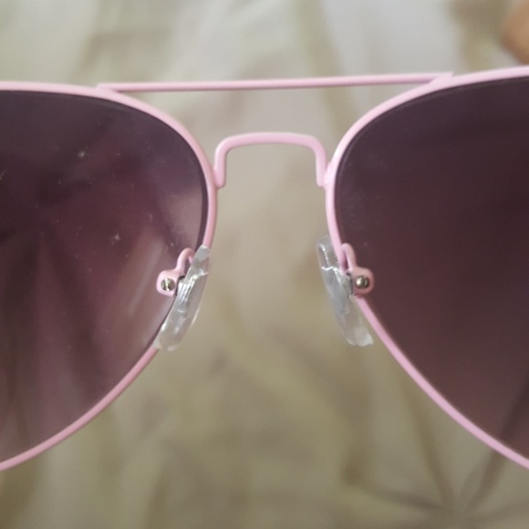 Pink wire aviator sunglasses - Picture 5 of 5